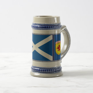 Schotland, klimmende leeuw, vlag, St. Andrew's vla Bierpul