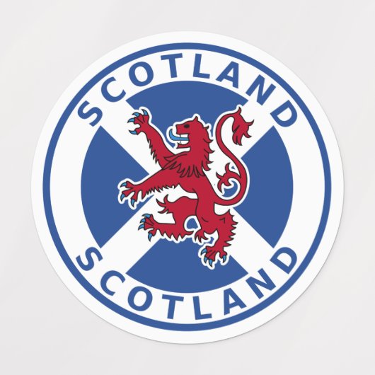 Schotland Labels (Design 2)