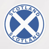 Schotland Labels (Design 2)