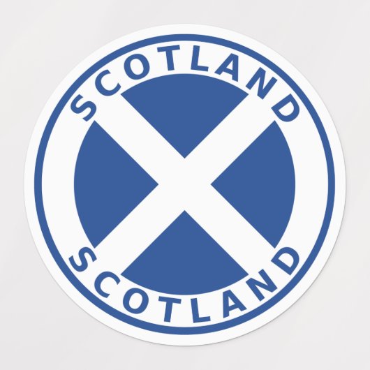 Schotland Labels (Design 2)