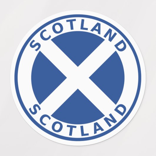 Schotland Labels (Design 1)