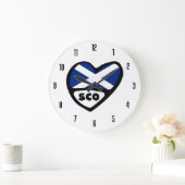 Schotland Landcode SCO Vlag Hart Grote Klok (Huis)