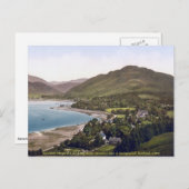 Schotland landschap c1895, Aarochar, Loch Long Briefkaart (Voorkant / Achterkant)