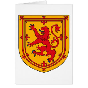 Schotland Leeuw Rampant Schild