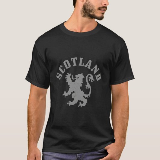 Schotland Leeuw Schotse Trots Uk T-shirt (Voorkant)
