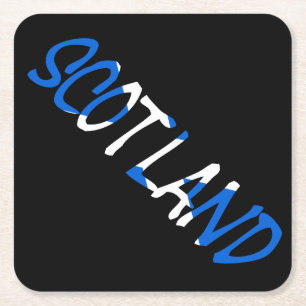Schotland ligt aan de Schotse kust Kartonnen Onderzetters