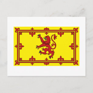 Schotland Lion Flag Briefkaart