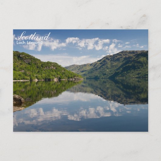 Schotland - Loch het briefkaart van Lomond (Voorkant)