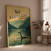 Schotland Loch Ness Monster Poster