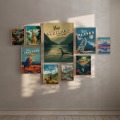 Schotland Loch Ness Monster Poster
