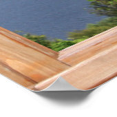 Schotland Loch Uitzicht vanaf een venster Poster (Hoek)