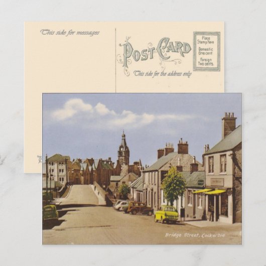  Schotland, Lockerbie Briefkaart (Voorkant / Achterkant)