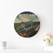 Schotland Locomotief Reisposter Grote Klok (Huis)