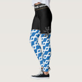 Schotland & Lon, Schotse vlag, mode/sport Leggings (Links)