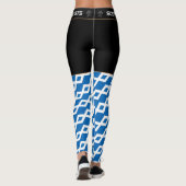 Schotland & Lon, Schotse vlag, mode/sport Leggings (Achterkant)