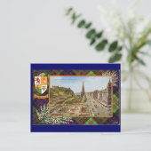  Schotland, MacDonald Tartan Briefkaart (Staand voorkant)
