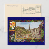  Schotland, MacDonald Tartan Briefkaart (Voorkant / Achterkant)