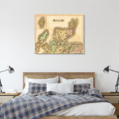 Schotland noord canvas afdruk (Insitu (Slaapkamer))