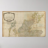 Schotland noord poster (Voorkant)