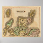 Schotland noord poster (Voorkant)