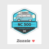 Schotland Noordkust 500 caravanroute Sticker (Vel)