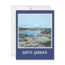 Schotland North Berwick fijnkunst olieverfschilder