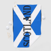 Schotland onder Schotse vlag Golfhanddoek (Insitu)