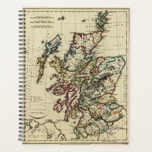 Schotland, oud, modern planner (Voorkant)