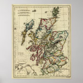 Schotland, oud, modern poster (Voorkant)