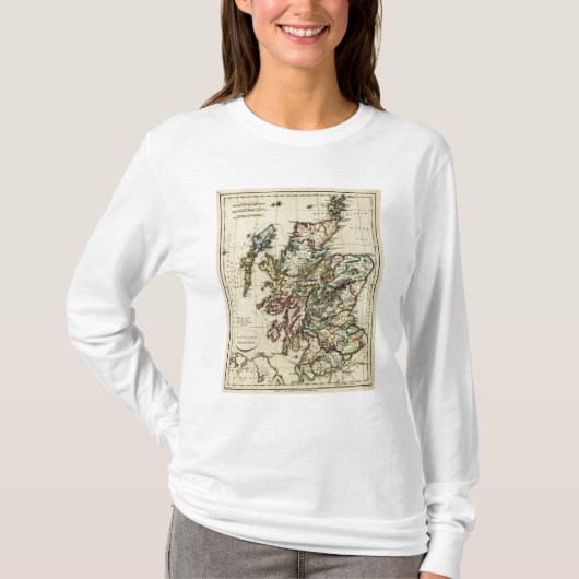 Schotland, oud, modern t-shirt (Voorkant)