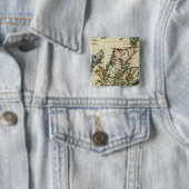 Schotland, oud, modern vierkante button 5,1 cm (In situ)
