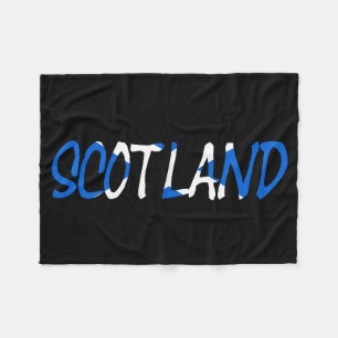Schotland over de Schotse vlag Fleece Deken