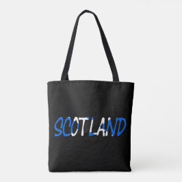 Schotland overtrokken op Schotse vlag Tote Bag