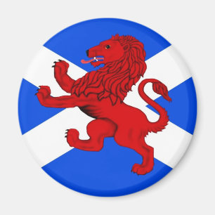 Schotland, overweldigende leeuwenvlag magneet