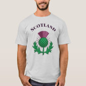 Schotland Paarse distel T-shirt (Voorkant)