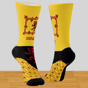 Schotland, patriottisch, Rampant, Schotse vlag Sokken