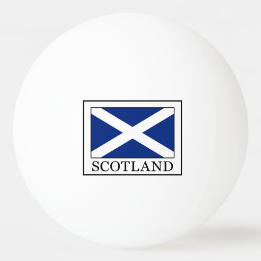 Schotland Pingpongbal (Voorkant)