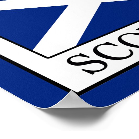 Schotland Poster (Hoek)