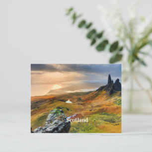 Schotland, prachtig berglandschap ansichtkaart briefkaart