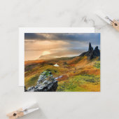 Schotland, prachtig berglandschap kaart (Voorkant / Achterkant in situ)