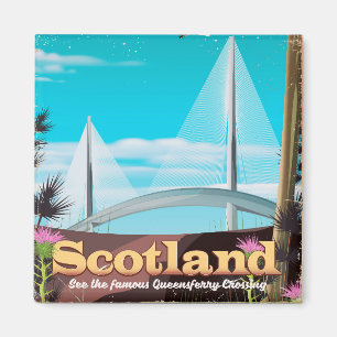 Schotland Queensferry Crossing-reisposter Magneet