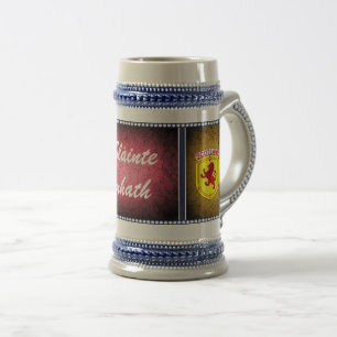 Schotland, Rampant leeuw, vlag, Slainte Mhath Bierpul