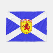 Schotland, Rampant lion, oude vlag van Schotland Fleece Deken (Voorkant (Horizontaal))