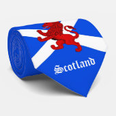 Schotland Rampant lion vlag Stropdas (Opgerold)