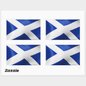 Schotland Rechthoekige Sticker (Vel)
