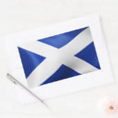 Schotland Rechthoekige Sticker (Envelop)