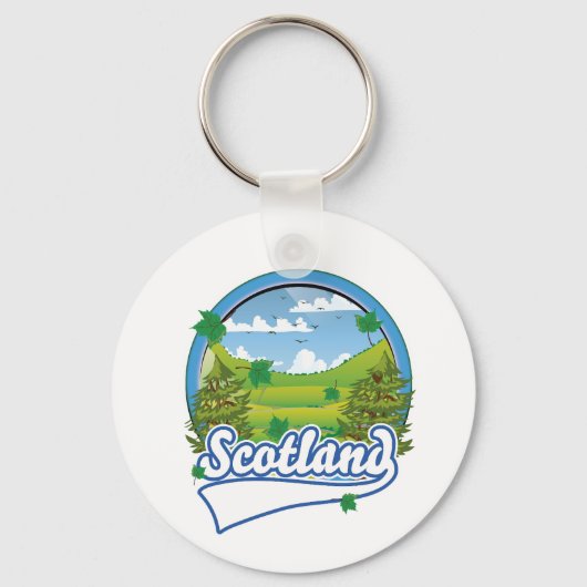 Schotland Reis logo Sleutelhanger (Voorkant)