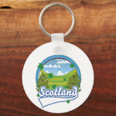 Schotland Reis logo Sleutelhanger (Achterkant)