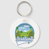 Schotland Reis logo Sleutelhanger (Achterkant)