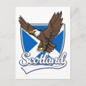 Schotland reislogo feestdagenkaart (Voorkant)